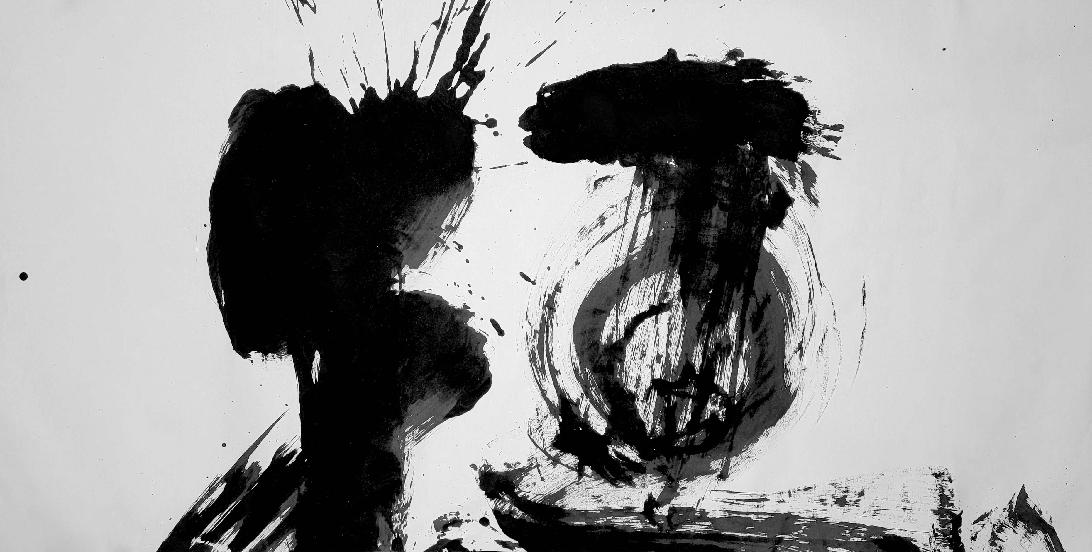 CRAZY_01/狂_01　HIROSHI WADA/和田浩志　JAPANESE CALLIGRAPHY ARTIST/書家・書道家　CONTEMPORARY ARTIST/現代美術家