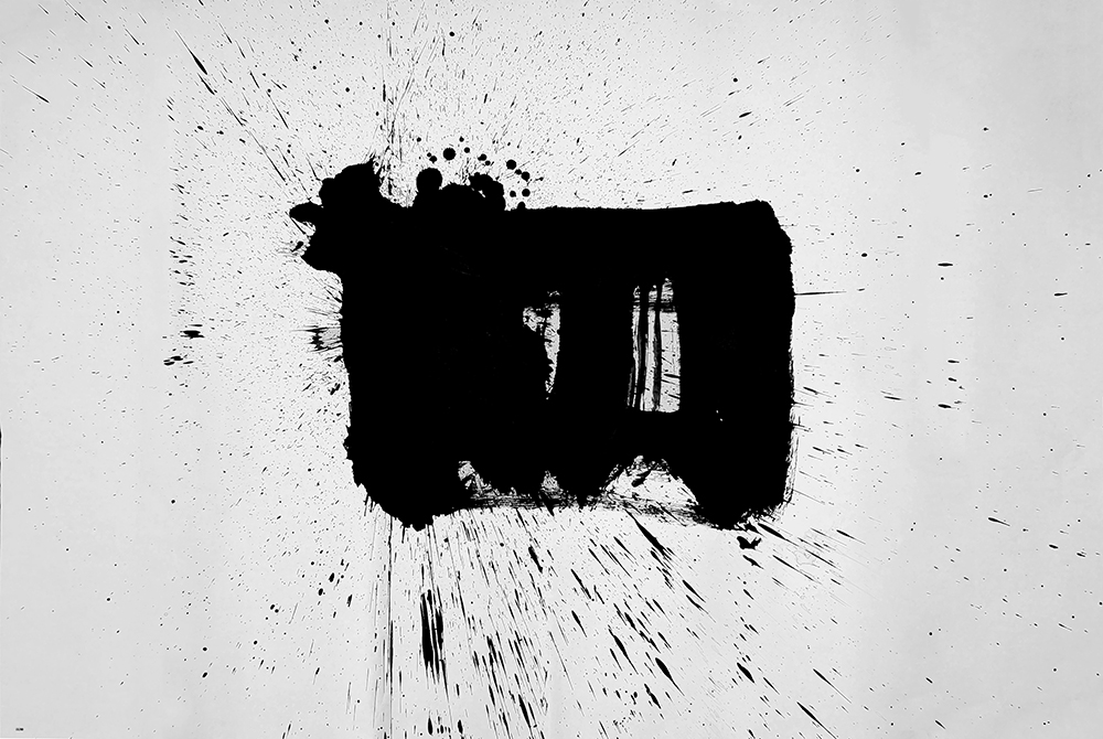 FOUR_01 / 四_01 HIROSHI WADA/和田浩志　JAPANESE CALLIGRAPHY ARTIST/書家・書道家　CONTEMPORARY ARTIST/現代美術家